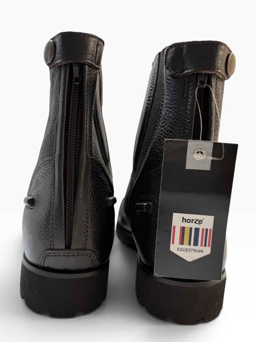 NWT Horze Kilkenny Paddock Riding Boots Black EU 42 Women’s US 11 - Picture 3 of 9
